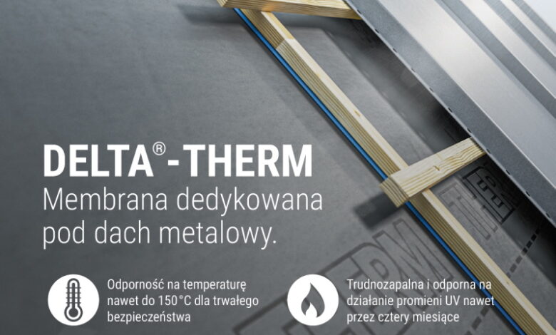 Metalowy dach w ekstremalnych warunkach termicznych. Jakie membrany dachowe wybrać?