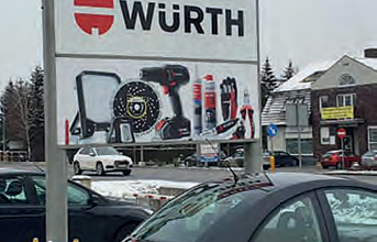 sklep stacjonarny Würth Polska Nasz Dekarz