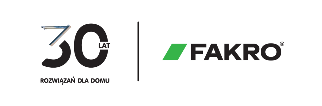 logo polskiej firmy Fakro