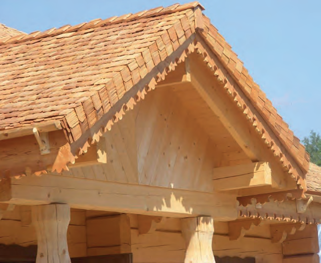 gont drewniany dach 