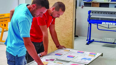 EuroSkills 2023 Tomasz Bykowski Kacper Wachnicki Polskie Stowarzyszenie Dekarzy Nasz Dekarz