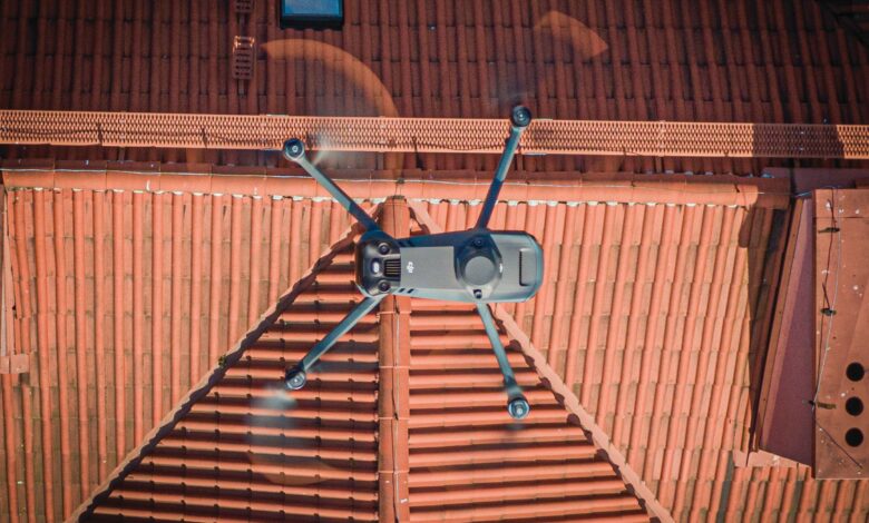 Pomiary z drona Lotom Dronem Nasz Dekarz