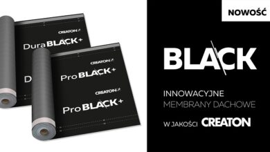 Innowacyjne membrany dachowe BLACK w jakości CREATON
