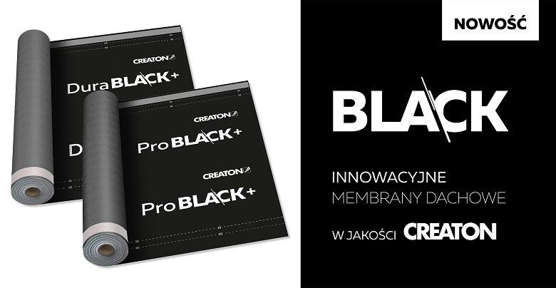 Innowacyjne membrany dachowe BLACK w jakości CREATON