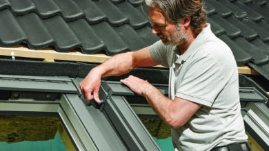 Regulowana rynna środkowa Velux
