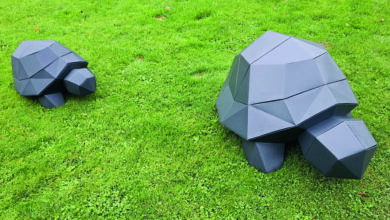 Origami z blachy Tomasz Domżał