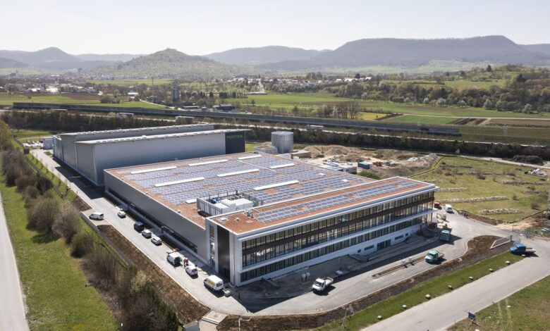 Nowy zakład produkcyjny Festool w Weilheim/Teck.