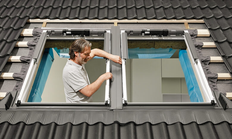 Regulowana rynna środkowa Velux