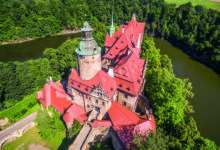 Dachówki ceramiczne wienerberger zamek Czocha