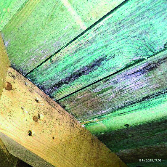 Zawilgocenie pełnego deskowania montaż grzybków wentylacyjnych