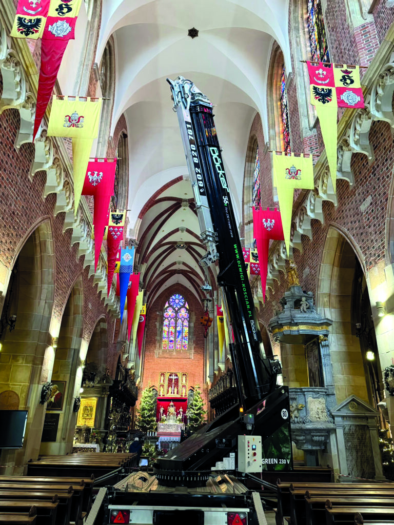 żurawie dekarskie Dźwigi Kościan