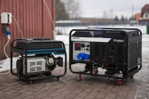 Agregat prądotwórczy diesel czy benzyna? Porównanie kosztów 2026